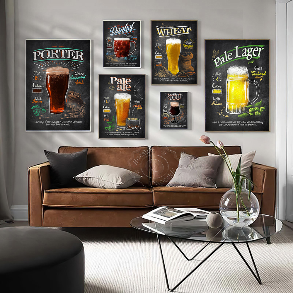 Retro Beer Poster, Stout Beer  – Beer Barley Wine recenzja i cena