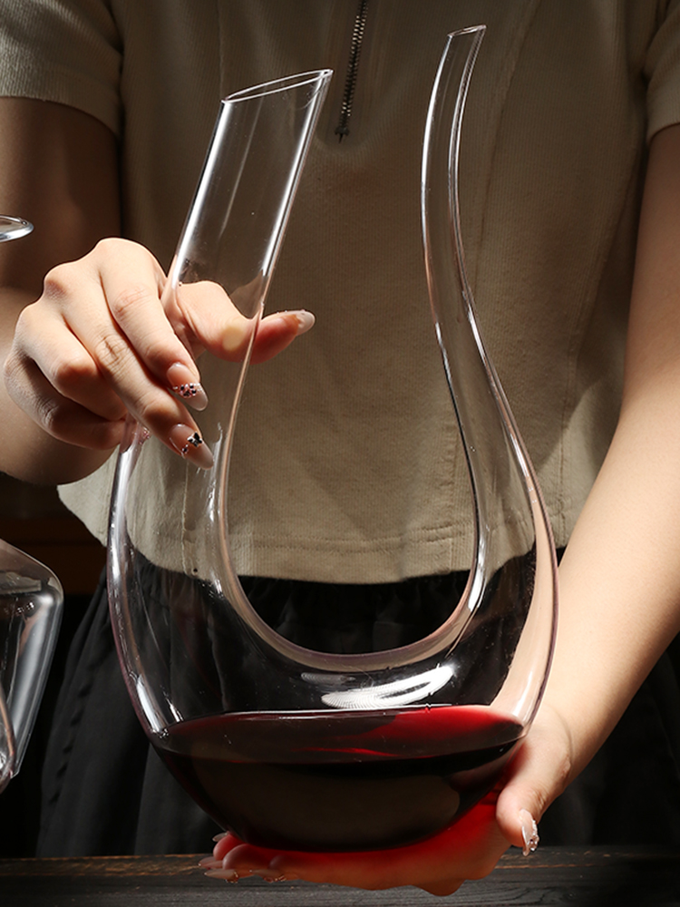 Premium Glass Wine Decanter Re – Wine Aerator Pour recenzja i cena
