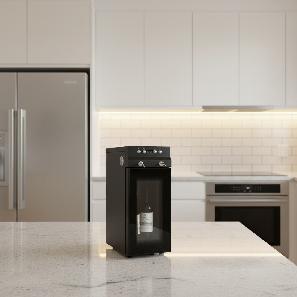 Luxury 2-Bottle Automatic Bar  – Wine & Beer Guayaquil recenzja i cena