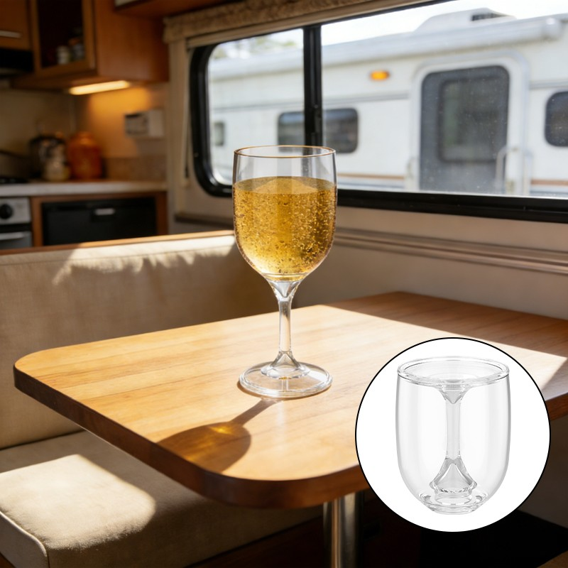 RV Portable Wine Glass Goblet  – Wine & Beer Guayaquil recenzja i cena
