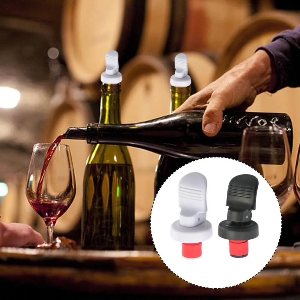 4PackWineBottle Stoppers Whisk – Wine Beer Market recenzja i cena