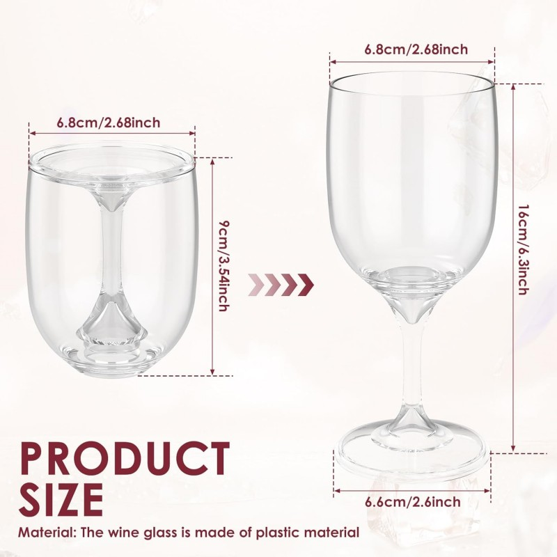 Folding Wine Glass Transparent – Wine & Beer Guayaquil recenzja i cena