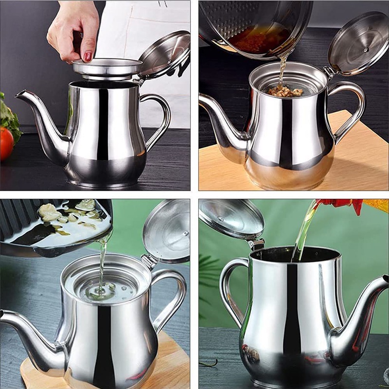 Filter Oil Pot Stainless Steel – Wine Aerator Pour recenzja i cena