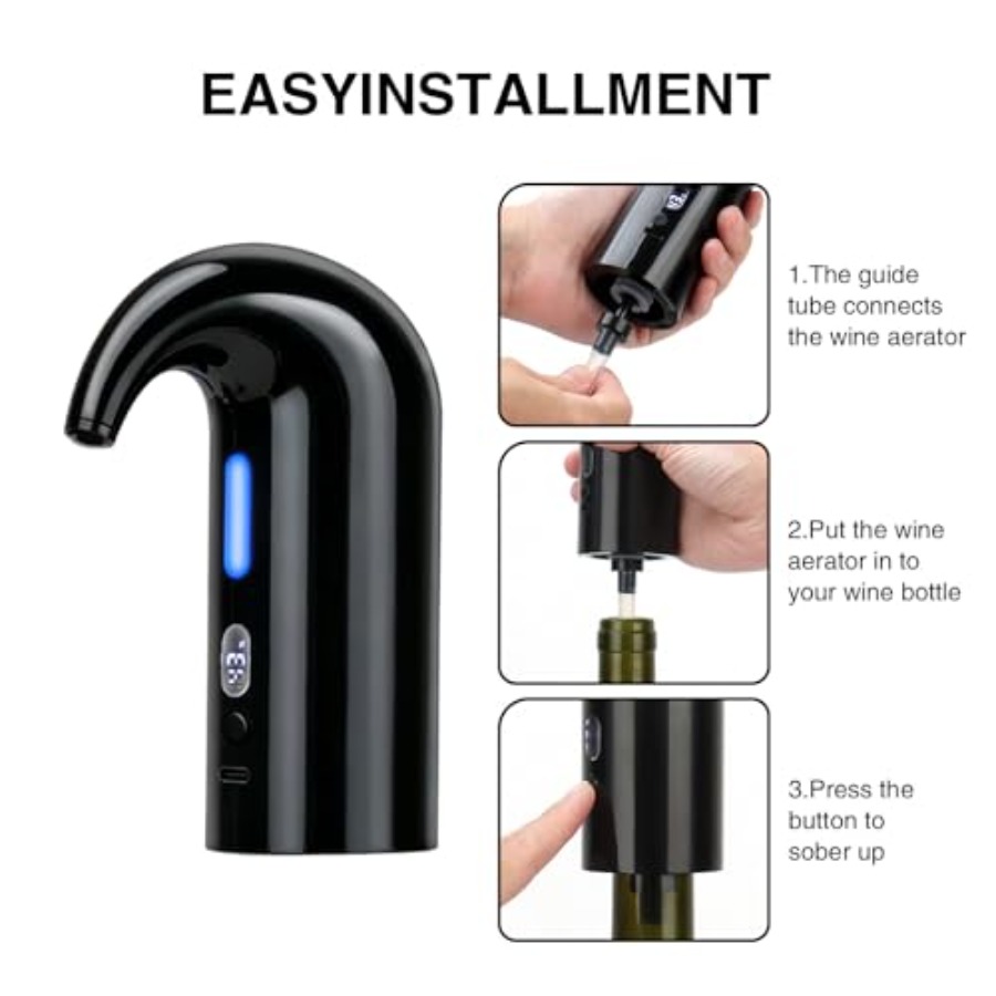 Electric Wine Aerator Dispense – Wine Aerator Pour recenzja i cena