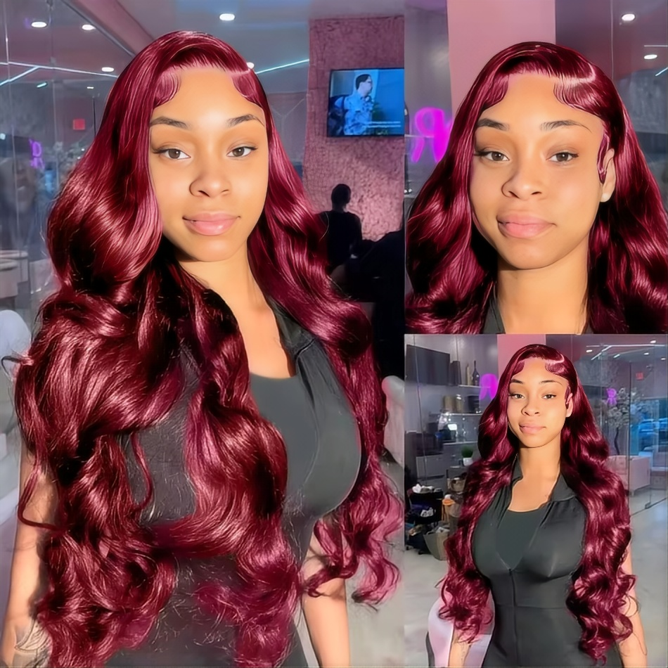 99j Burgundy Lace Front Wig Hu – Wine & Beer Guayaquil recenzja i cena