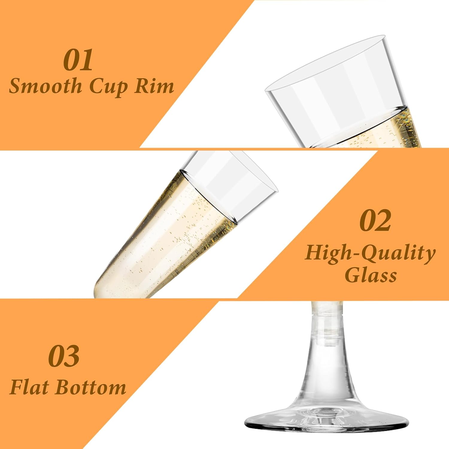 Plastic Champagne Flutes 40 Pa – Wine & Beer Guayaquil recenzja i cena